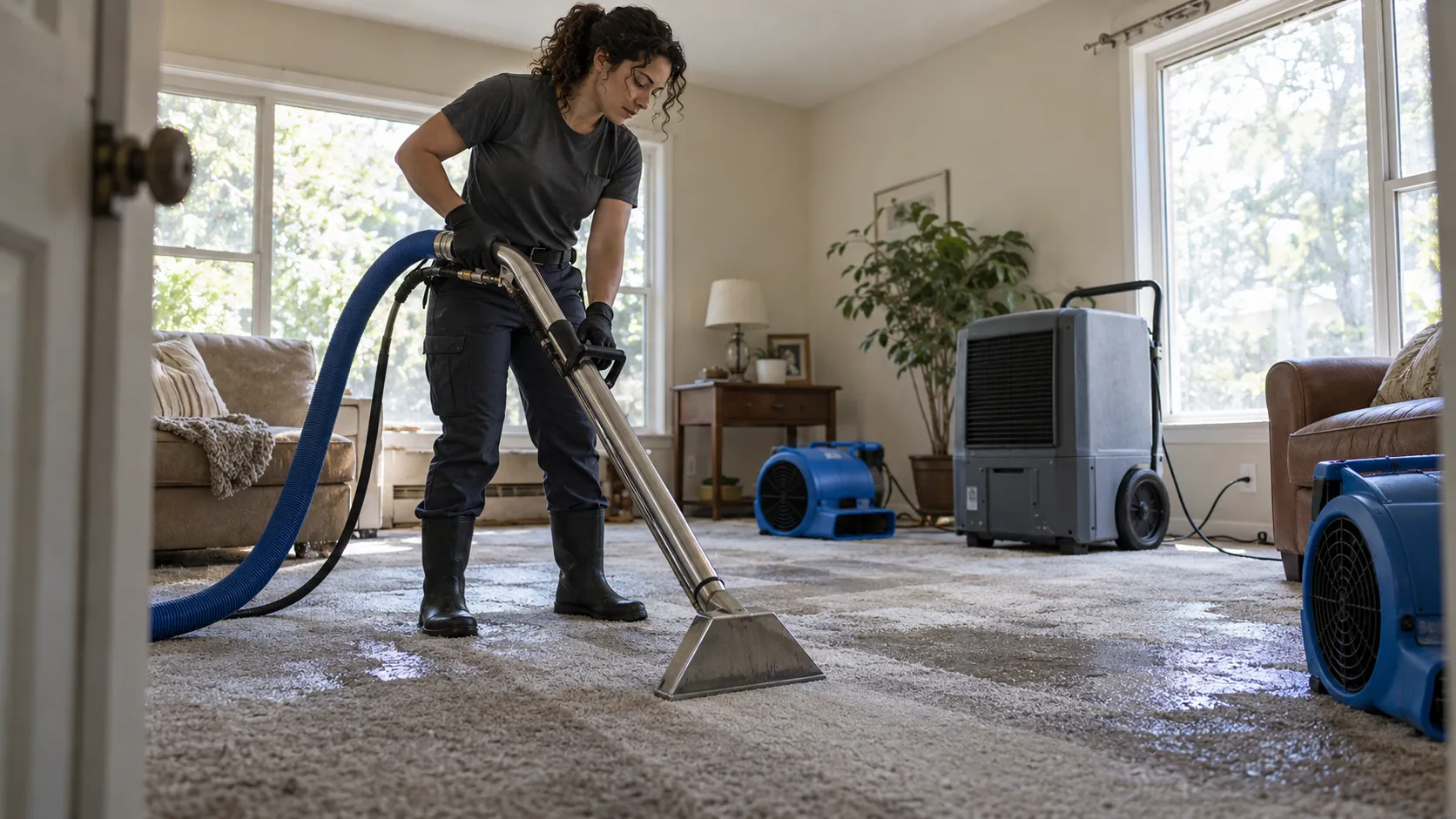 Water Extraction & Structural Drying in San Jose, CA